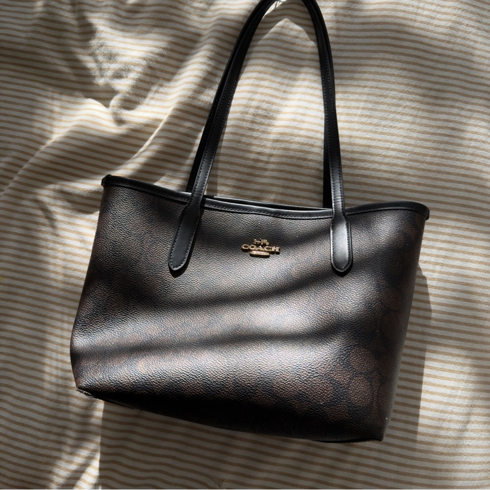 Coach Small City Tote